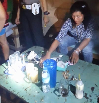 Saat razia gabungan yang dilakukan Polres Tebo dan Satpol PP Tebo (16/4)